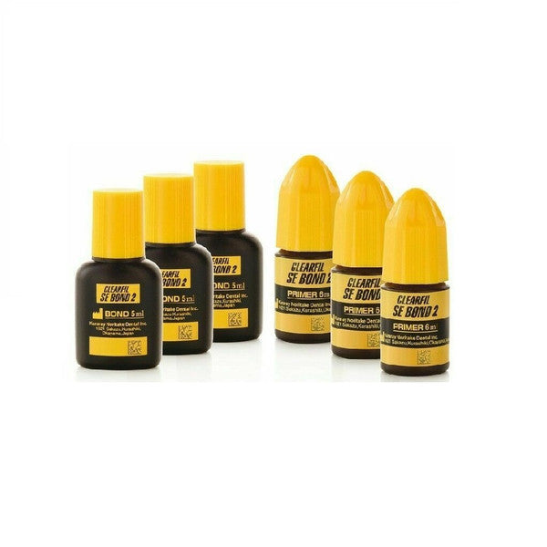Kurary-Clearfil SE Bond 2 Value Kit (3xPrimer 6ml & 3xBond 5ml)