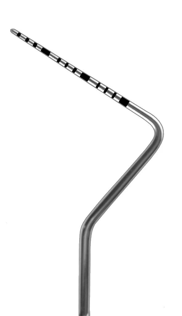 J&J- Explorer Probe, 23/UNC15, 1mm to 15mm DE,Hollow Handle, 1/pk #Expro