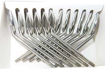 J&J-Premium Quality Chrome Mouth Mirror Head Cone Socket FS, 12/Box