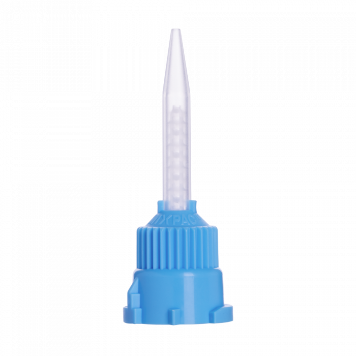 Mixing Tips - C&B 1:1 Light Blue T-Style Short 20/Pk-Voco Compatible, DuoDent