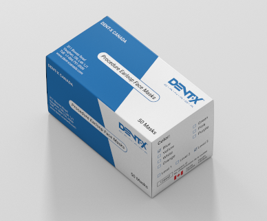 ASTM Level 2 Ear loop Surgical Face Mask 50/Box, Made in Canada PPE