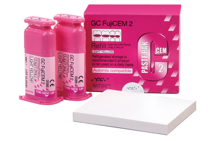 GC FujiCEM 2 PastePak Light Yellow (EXP. 2023-09-19)
