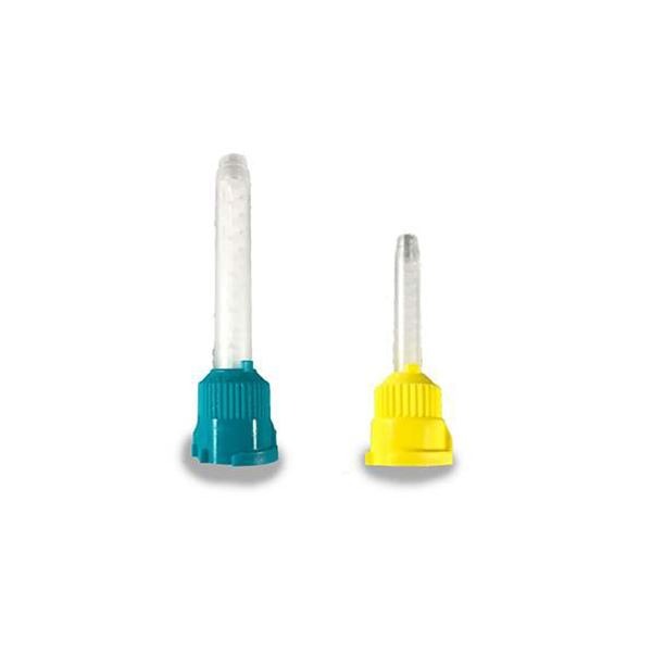 VPS Impression T-Style SHORT Mixing Tips 20/pk T-Mixer MixPac Style 1:1