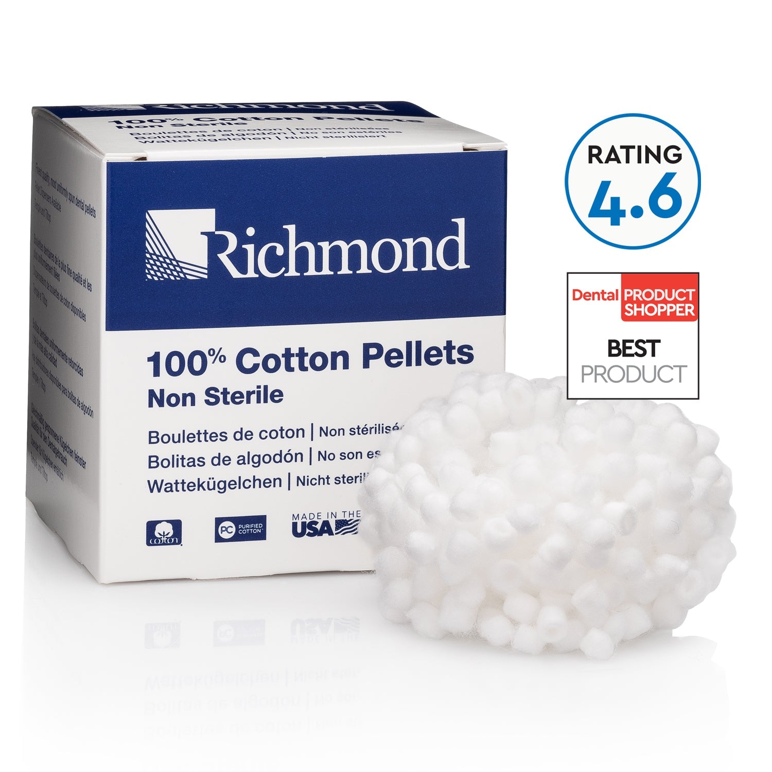 Richmond 100% Cotton Pellets &amp; Pellets Dispenser