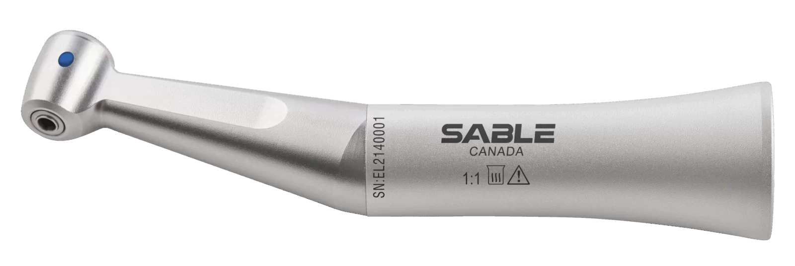 Sable E-Type 1:1 Ball Bearing Latch Contra Angle Slow Speed Handpiece