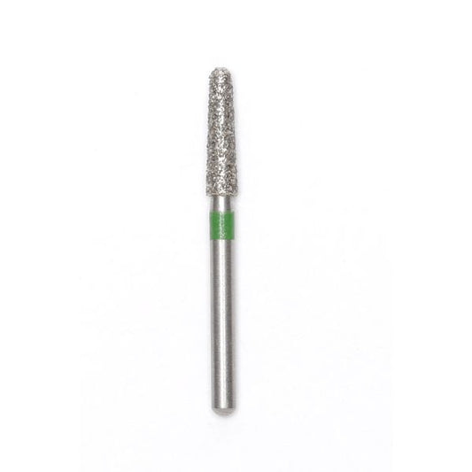 Diamond Burs 856L-025C 25/Pk Round End Taper, Crown Kut & Zirconia