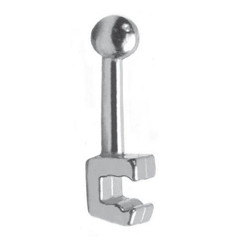 G&amp;H- Surgical Crimpable Hook Open-Wall Small 10/pk