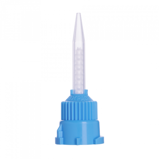 Mixing Tips - C&B 1:1 Light Blue T-Style Short 20/Pk-Voco Compatible, DuoDent