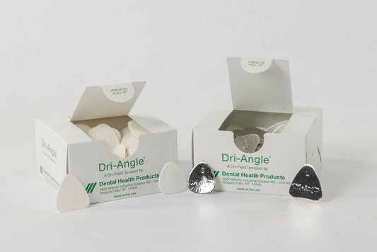 Dri-Angle Saliva Absorbent,Small (400 PK)- Large (320 Pk) (DriAngle)