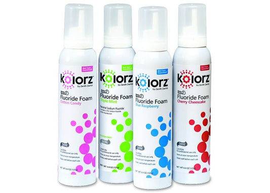 Kolorz, 60 Seconds 1.23% Topical Fluoride Foam Raspberry 4.4oz /Can-DMG