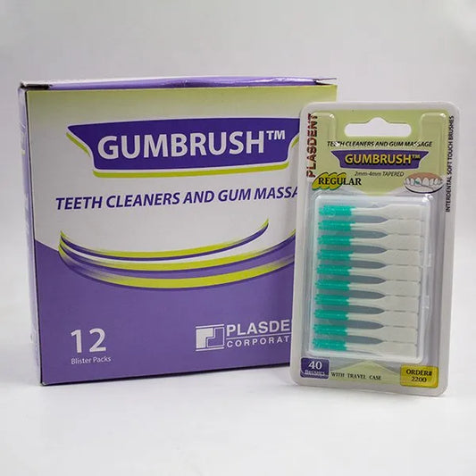 GumBrush Interdental Brushes  12 x Blister Packs 40/Pk #2200