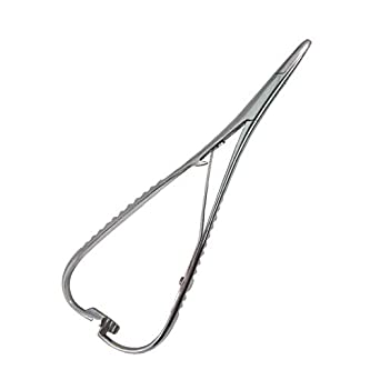 Mathieu Ligature Elastic Placing Plier 4.75", 25-7675 J&J