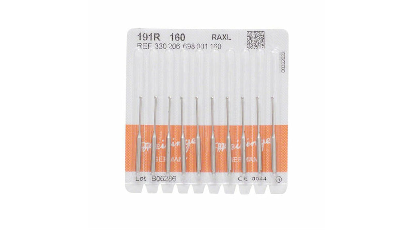 Pulp Chamber Burs (Mueller) –  RAXL Slow Speed,  10/Pkg - Muller Meisinger USA