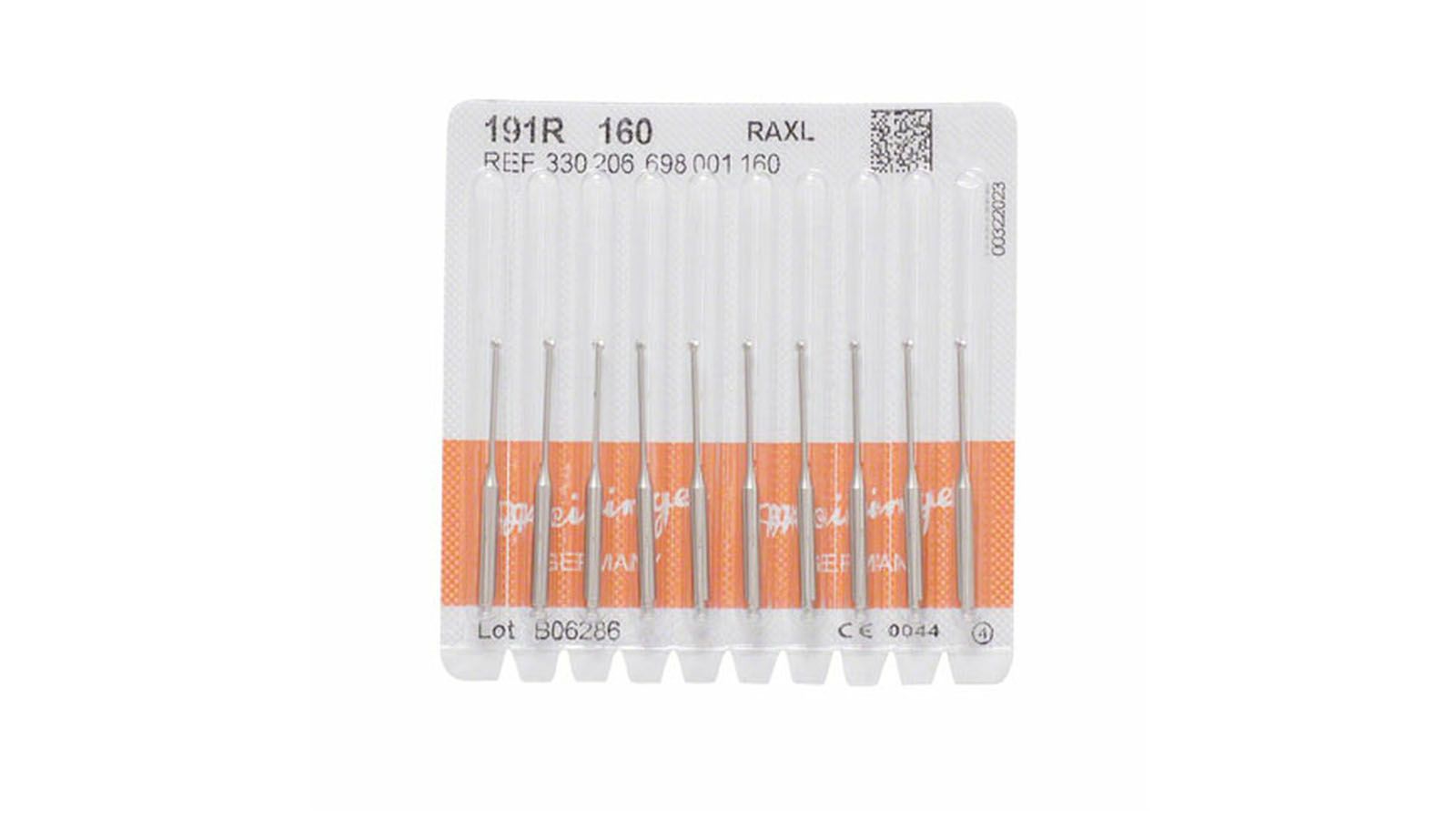 Pulp Chamber Burs (Mueller) –  RAXL Slow Speed,  10/Pkg - Muller Meisinger USA